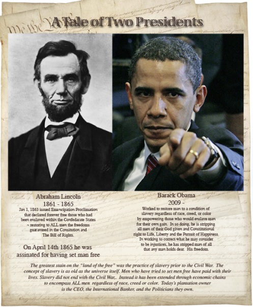 Abraham Lincoln vs. Barack Obama